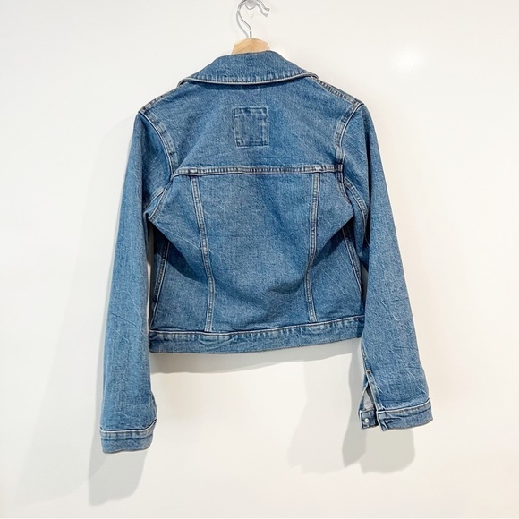 Abercrombie & Fitch Cropped Denim Jacket - Picture 3 of 8
